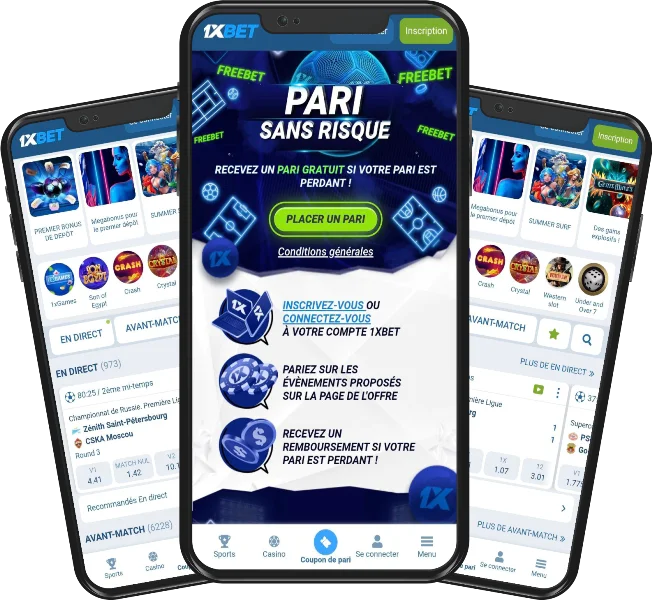 Connexion à 1xBet Côte d’Ivoire